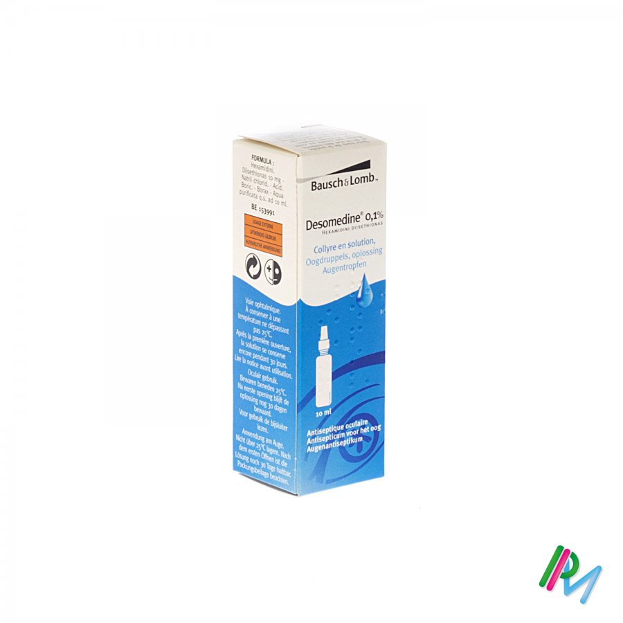 Desomedine 0.1% Oogdruppels 10 ml Desomedine 0.1% Oogdruppels 10 ml